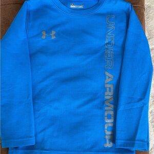 Under Armour Kids Electric Blue Long Sleeve Tee